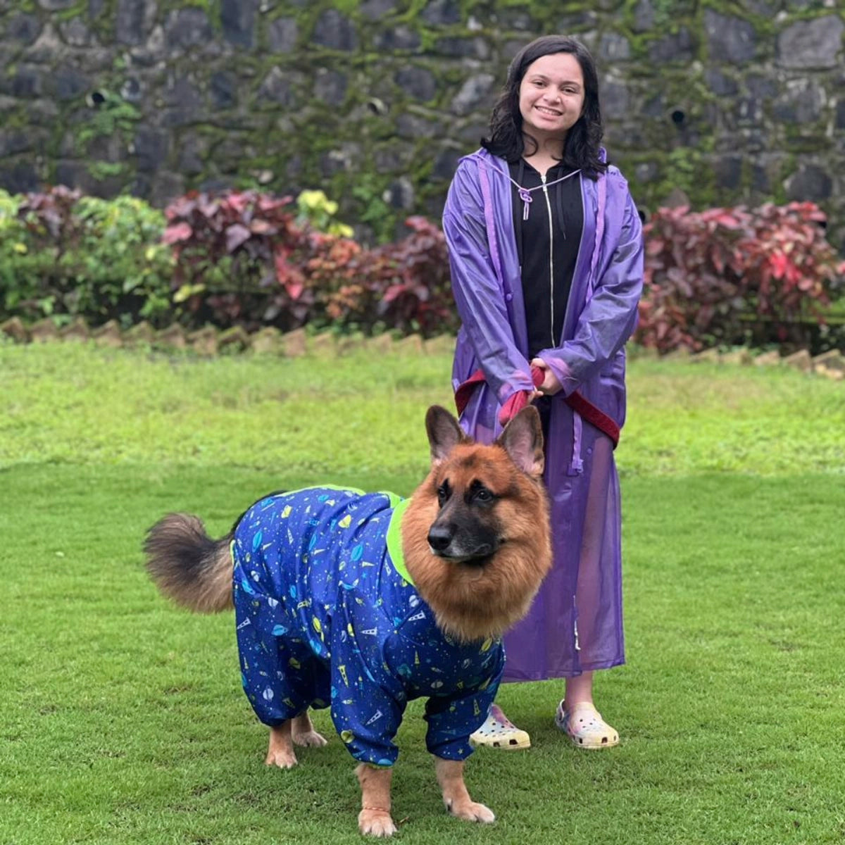 Astronaut Rainromper(Dog)