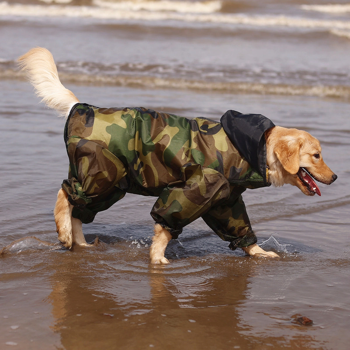 Cameoflauger Rainromper(Dog)