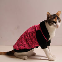 Pink Lace Tee (Cat)
