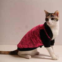 Pink Lace Tee (Cat)
