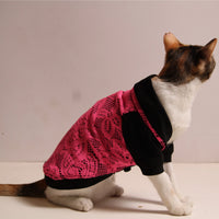 Pink Lace Tee (Cat)