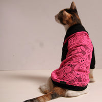 Pink Lace Tee (Cat)